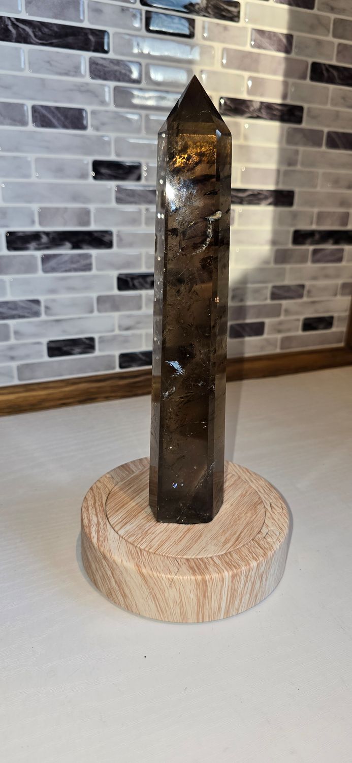 Smoky Quartz Tower