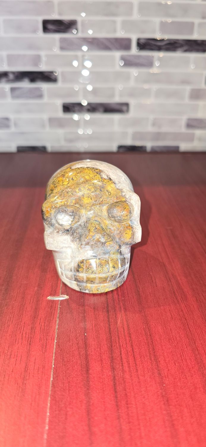 Bumblebee Jasper Skull – 0.295kg