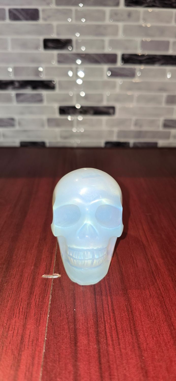 Opalite Crystal Skull – 0.264kg