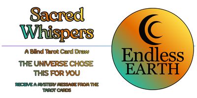 Sacred Whispers: A Blind Tarot Card Experience
