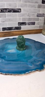 Fluorite Buddha Head - 0.062kg