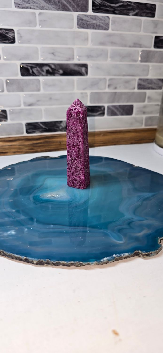Honeycomb Ruby Point (Man Made) - 0.053kg