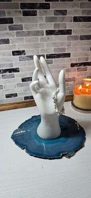 Howlite Chip Bracelet - 0.018kg