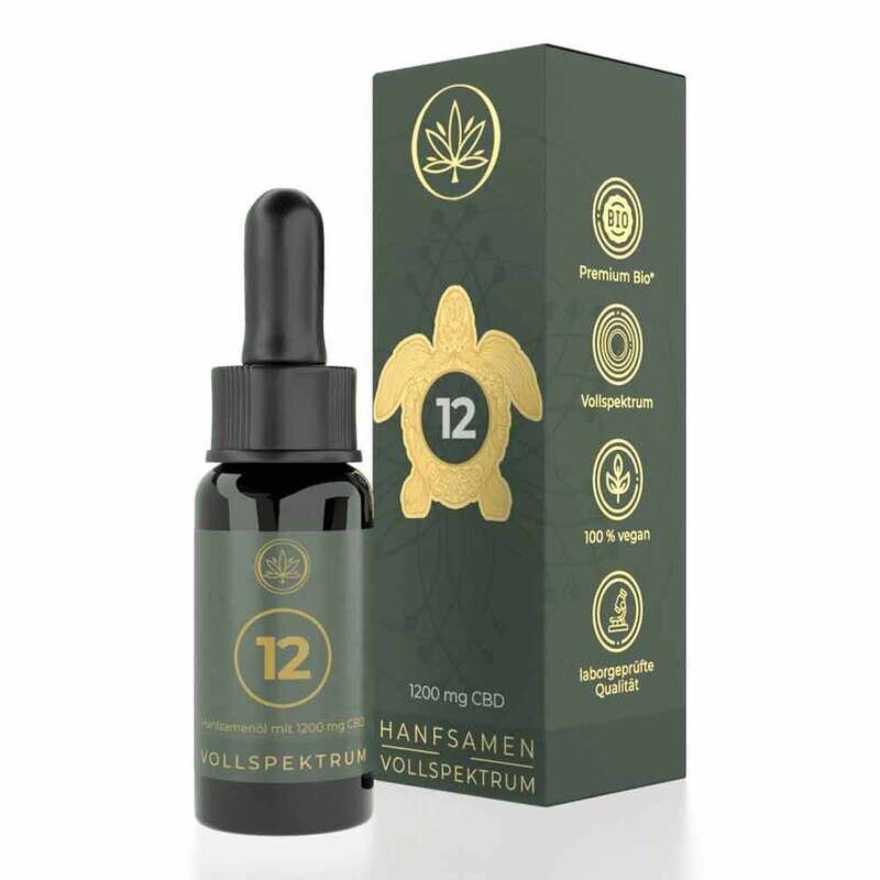 Naturkraft – Bio CBD Öl 12% (1.200mg) – 10ml