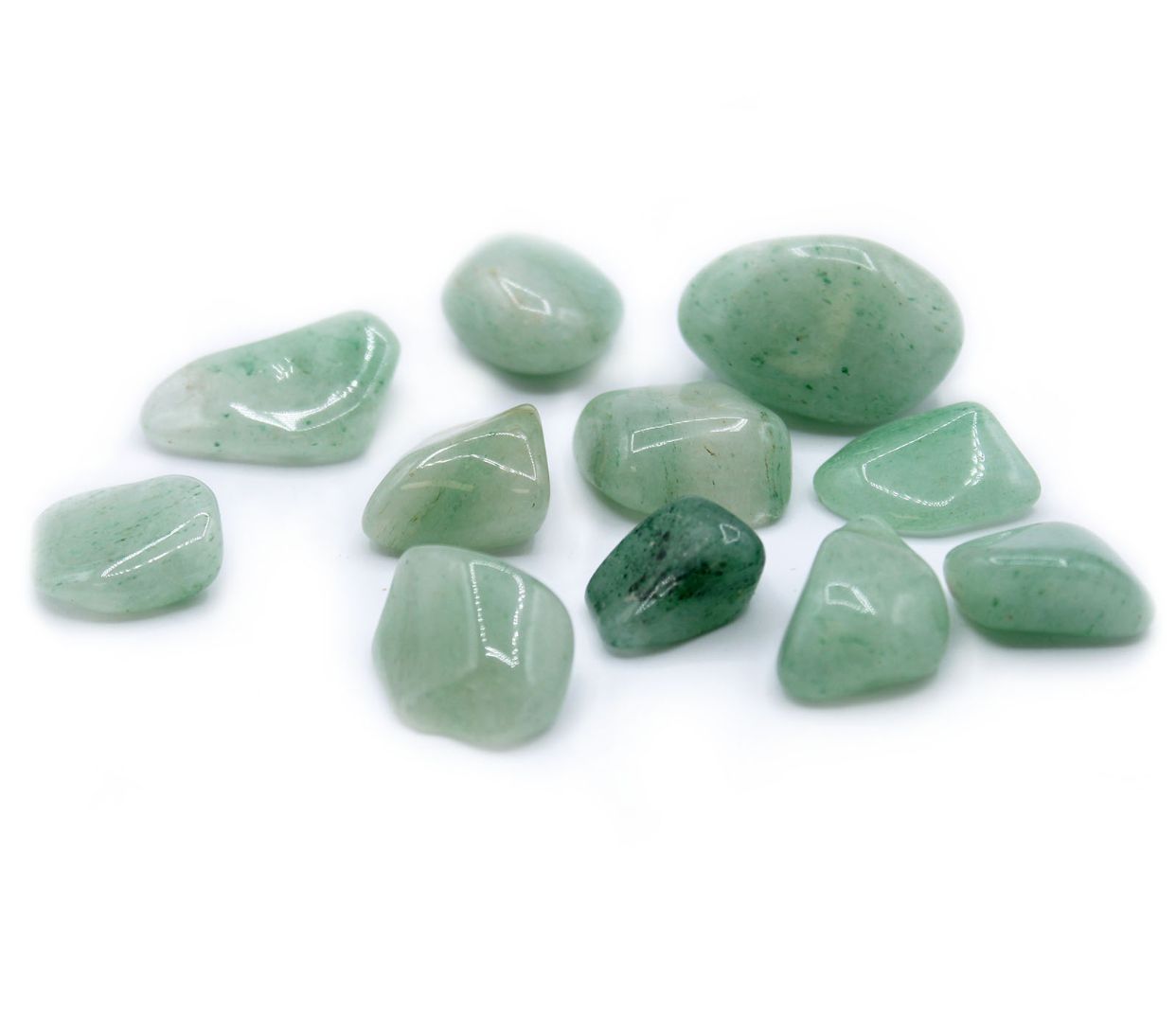 Medium Green Aventurine Polished Crystal