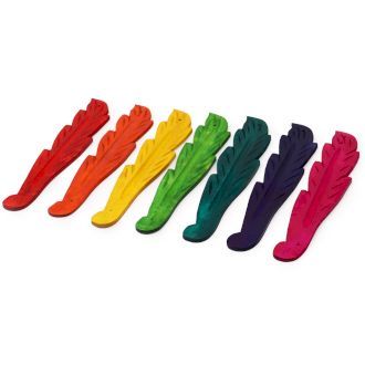 Coloured leaf ashcatchers