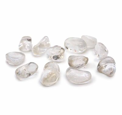 Clear Quartz - Regulates energy, stimulates the immune system and harmonises chakras