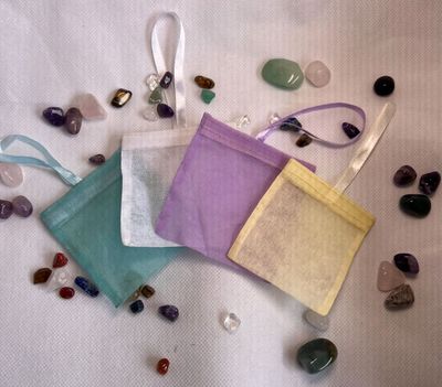 Small Cotton Bags - Assorted Colours