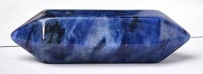 Double pointed Sodalite wand