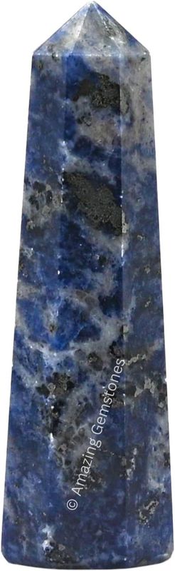 Single pointed Sodalite wand