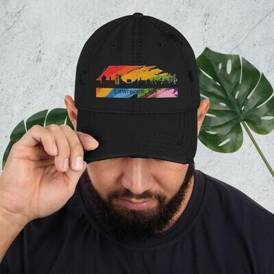 Lawrence Pride Hat - Distressed Dad Hat