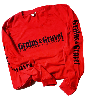 Red &amp; Black Cali Long Sleeve Shirt (Redline Series)