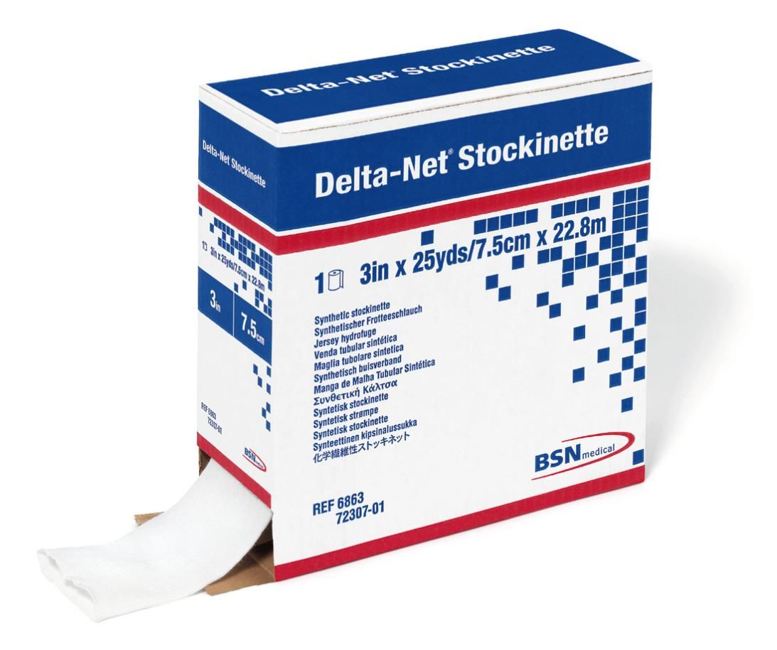 Delta-Net Stockinette, 2,5 en 5 cm x 22,8m