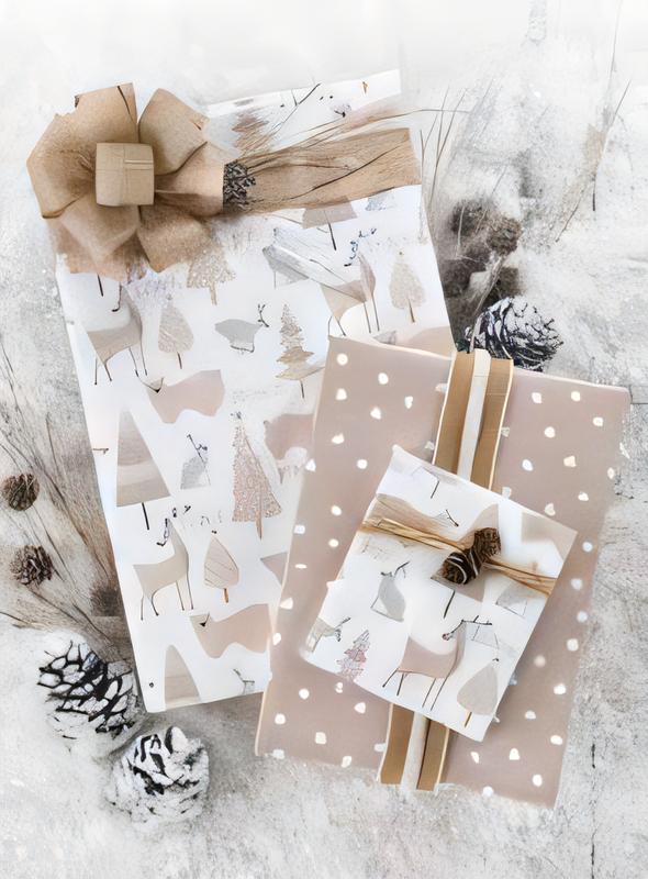 Peace, Love &amp; Joy Rev Gift Wrap - Single