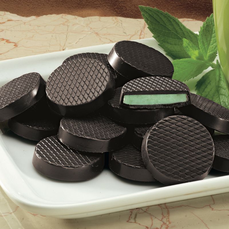 Dark Chocolate Mint Patties