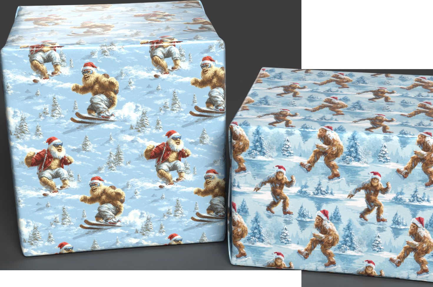 Sasquatch Winter Sports FLAT WRAP SHEETS