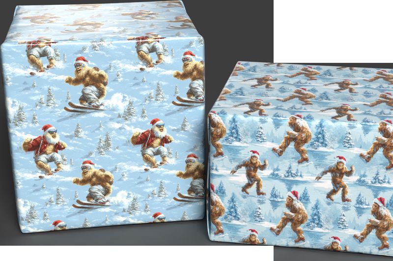 Sasquatch Winter Sports FLAT WRAP SHEETS