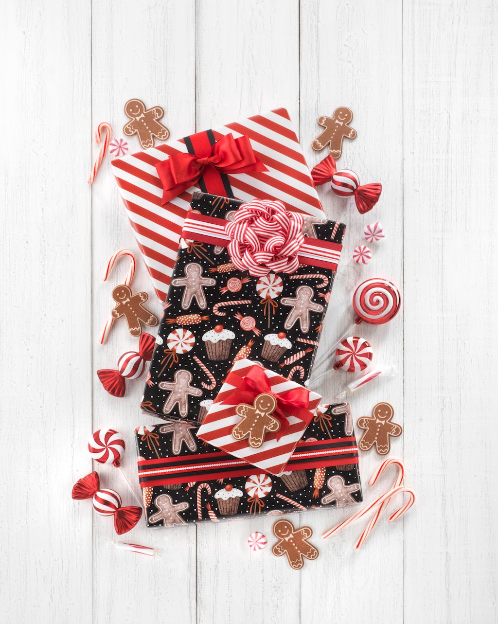 Sugar &amp; Spice Reversible JUMBO ROLL WRAP