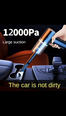 Powerful Handheld Vacuum Cleaner, Small, Wireless, With Strong Suction For Home, Car, And Desktop Cleaning