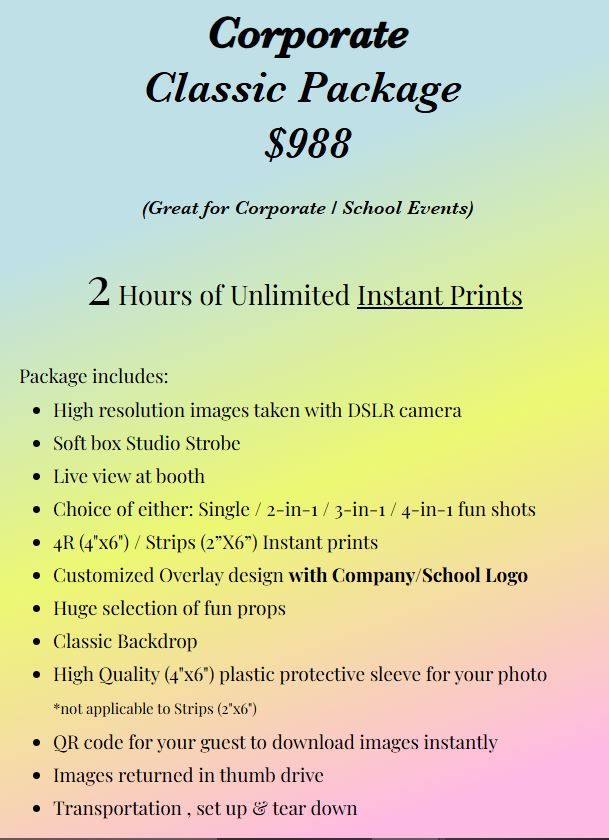 *Special* Corporate Package (T.Rowe Price)
