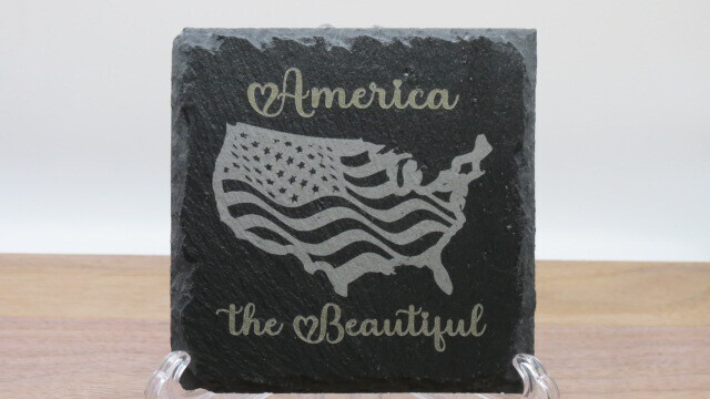 America The Beautiful Coaster set