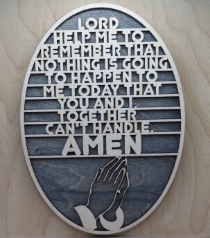 We are never alone sign