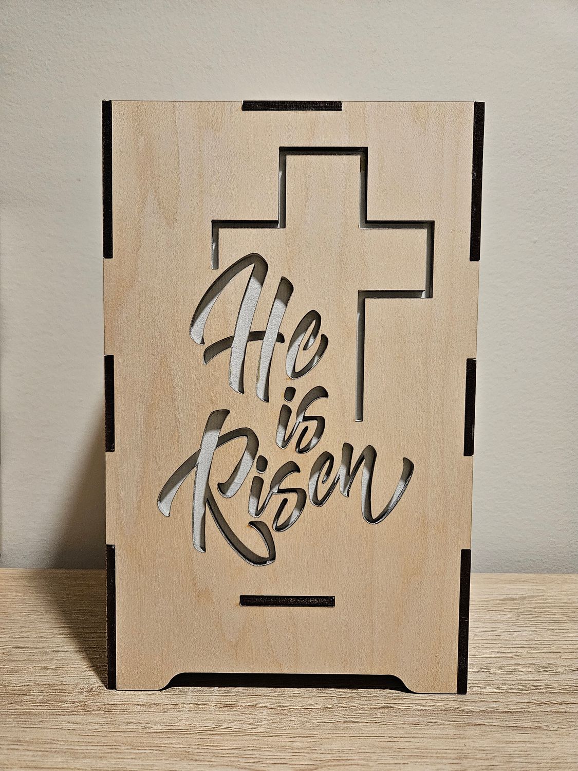 &quot;He Is Risen&quot; Lantern