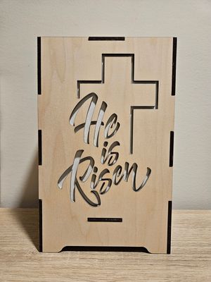 &quot;He Is Risen&quot; Lantern