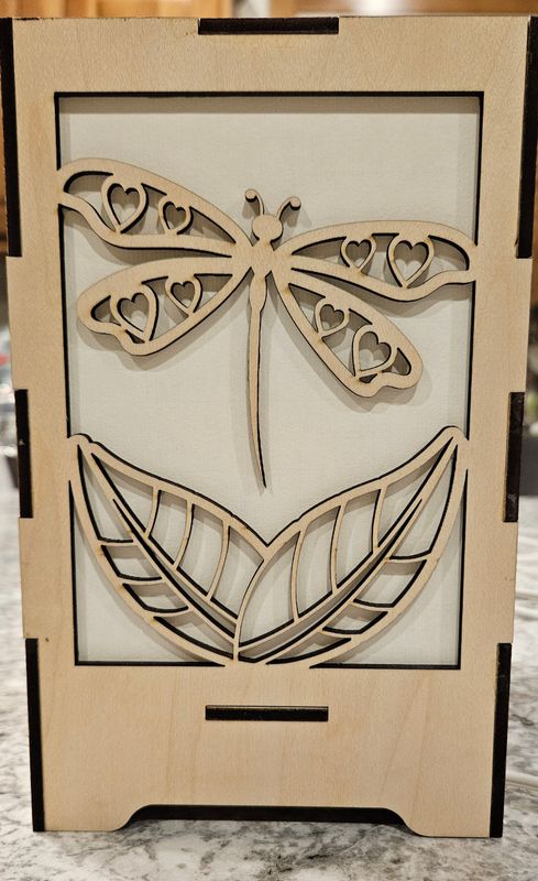 Dragonfly Remembrance Lamp