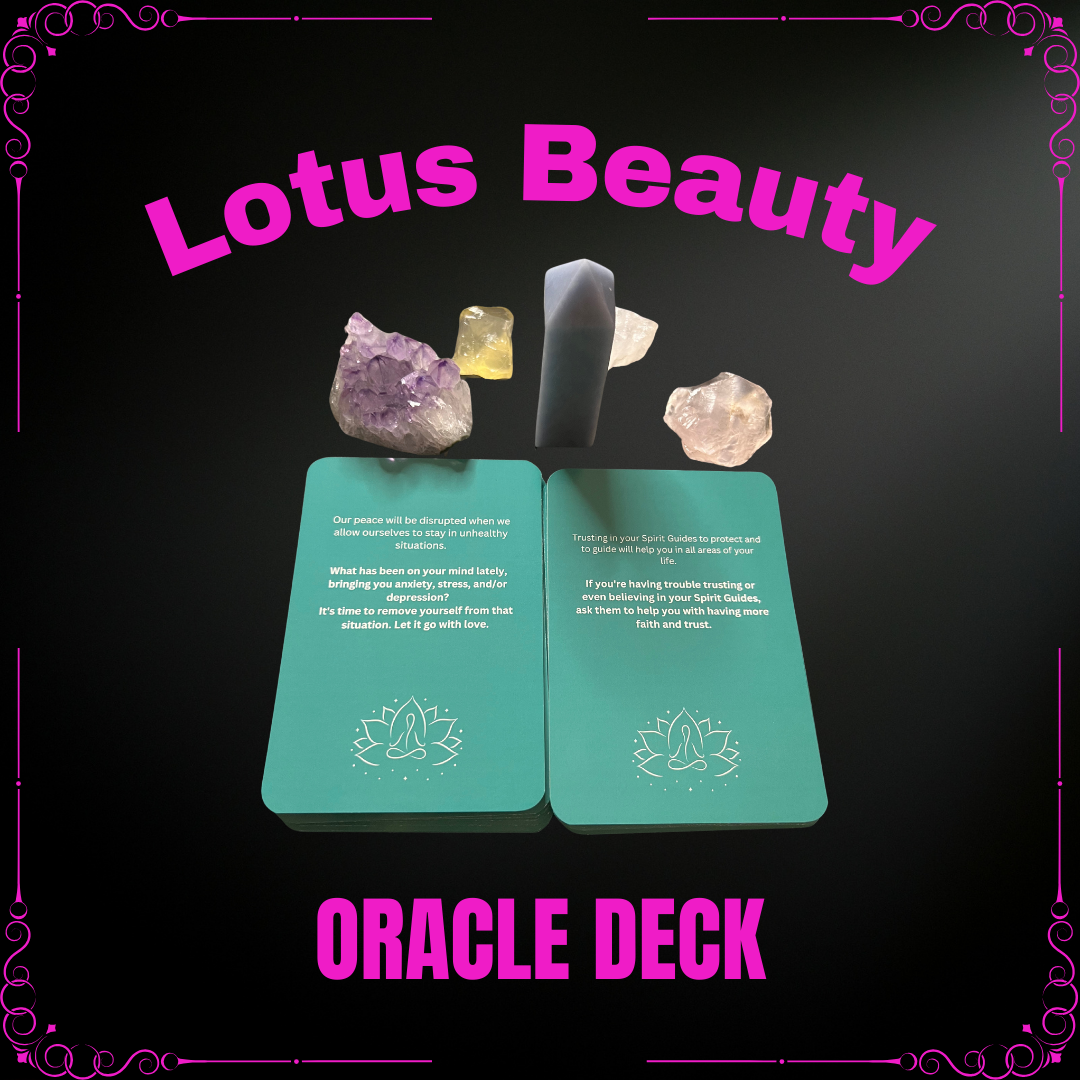 Lotus Beauty Oracle Deck