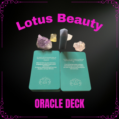 Lotus Beauty Oracle Deck