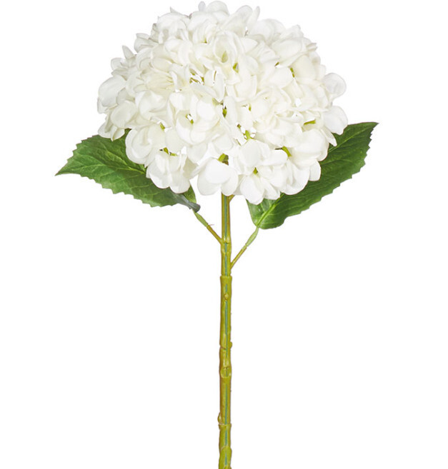 Real Touch White Hydrangea