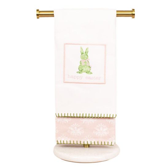 Boxwood Bunny Hand Towels Set