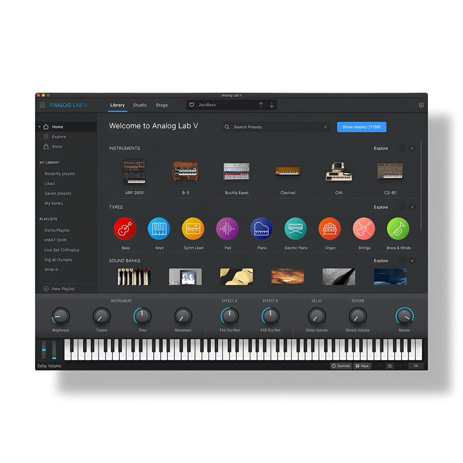 Analog Lab Pro V