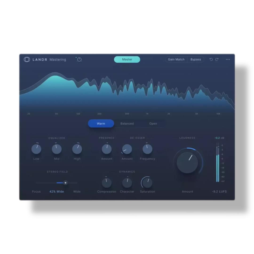 LANDR Mastering Plugin PRO