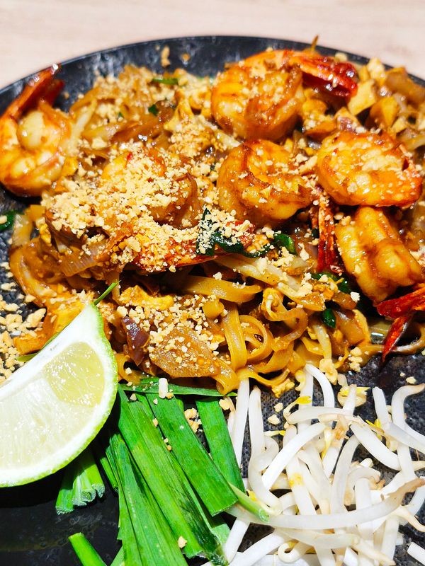 T58  Pad thaï aux crevettes