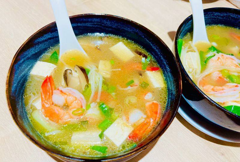 9 Soupe Gourmande aux crevettes