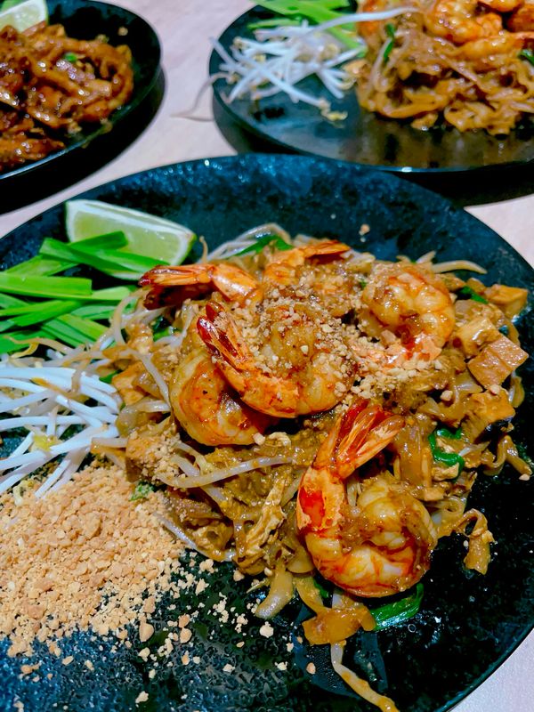 T58  Pad thaï aux crevettes