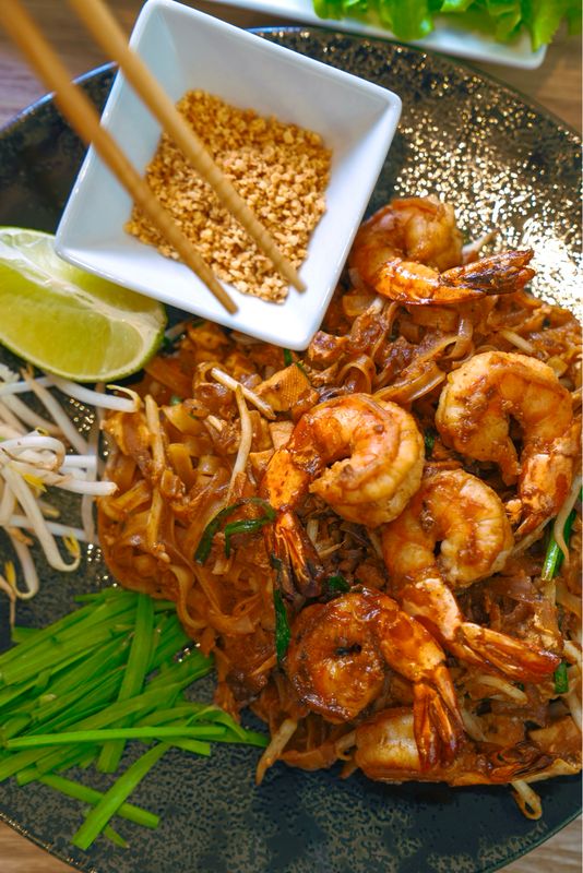 T58 Pad thaï aux crevettes
