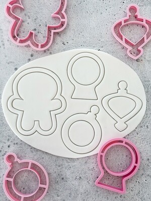 Christmas Shaker Cookie Cutters Bundle