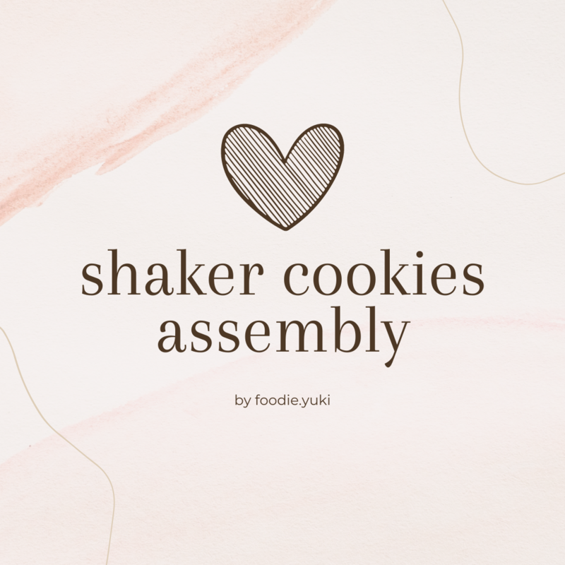 Shaker Cookies Assembly English