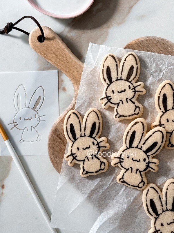 Bunny stencil set (2 Stencils+ 2cutters)