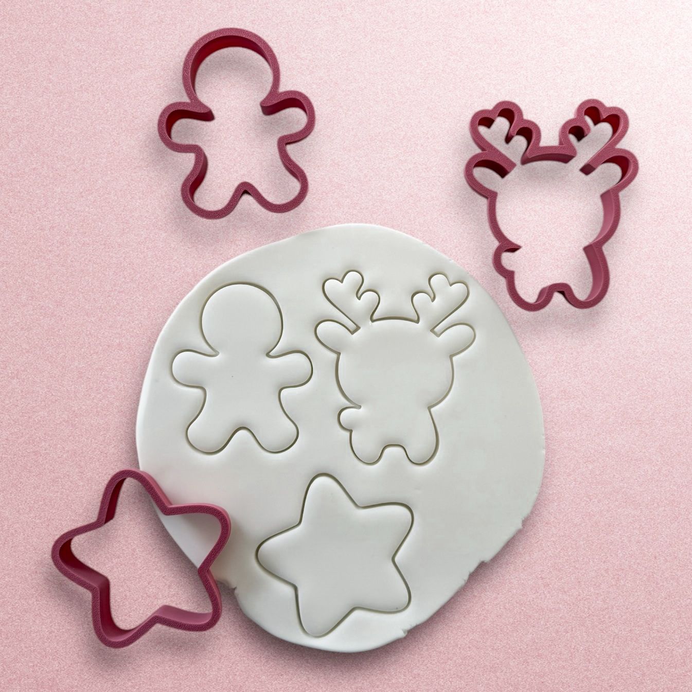 Christmas large cookie cutter set