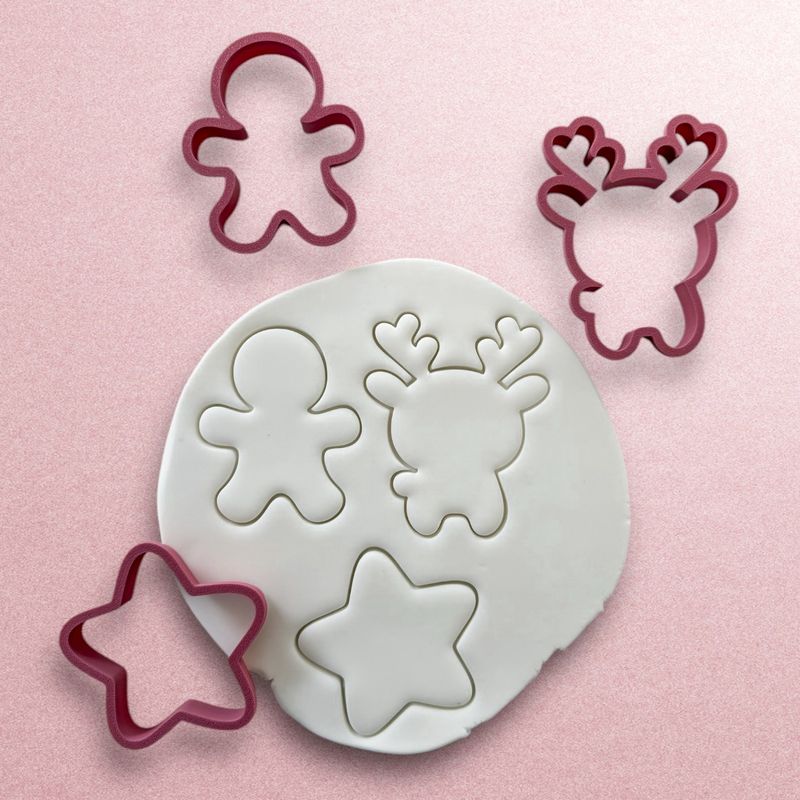 Christmas large cookie cutter set