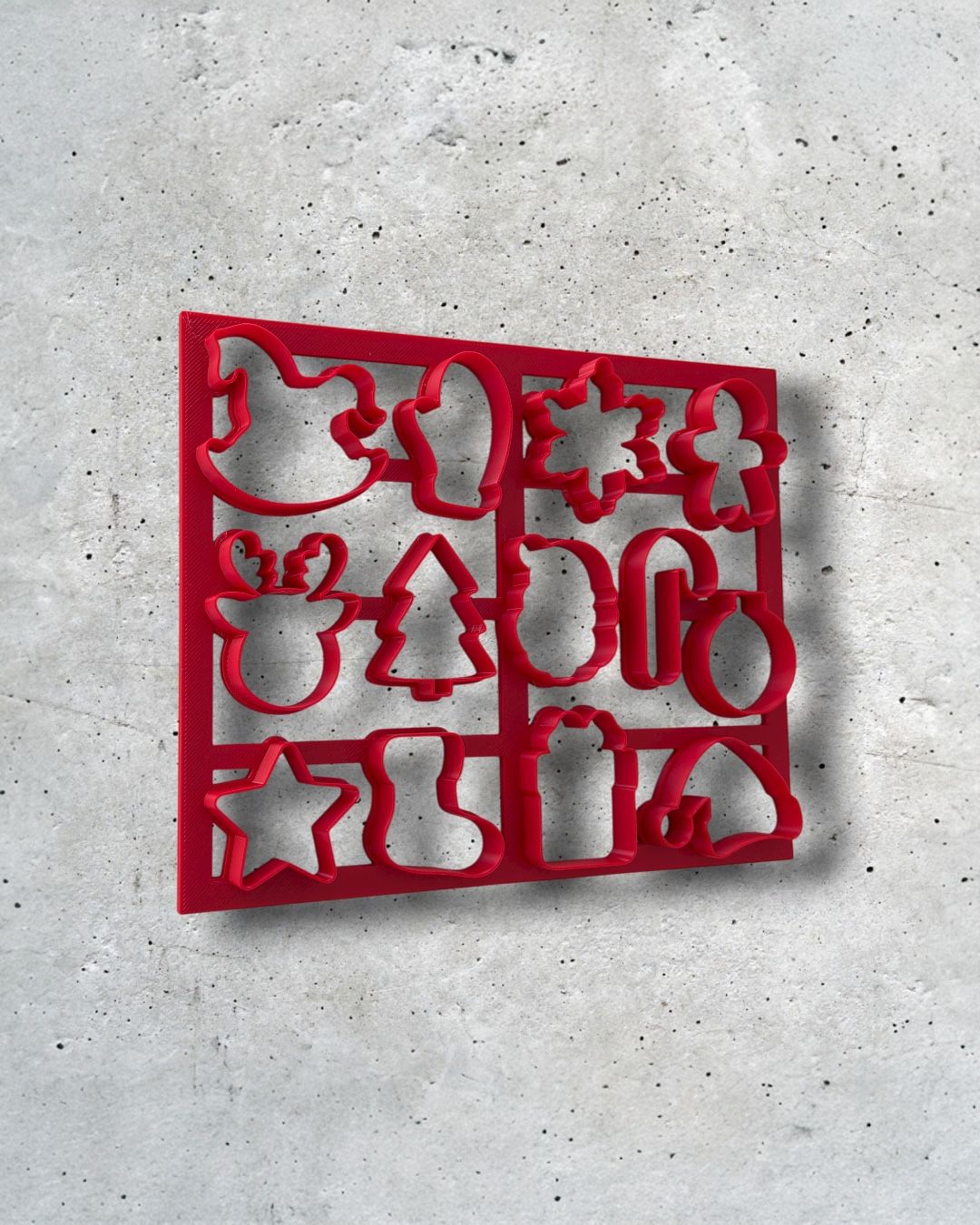 Christmas multi-shape cookie cutter