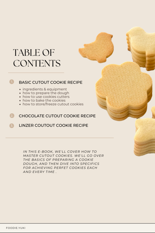 CUTOUT COOKIES the ultimate guide E-BOOK