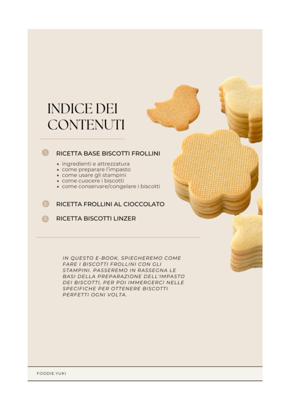 BISCOTTI FROLLINI- la guida completa  E-BOOK