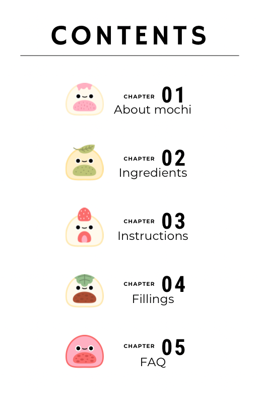 Japanese Mochi E-book