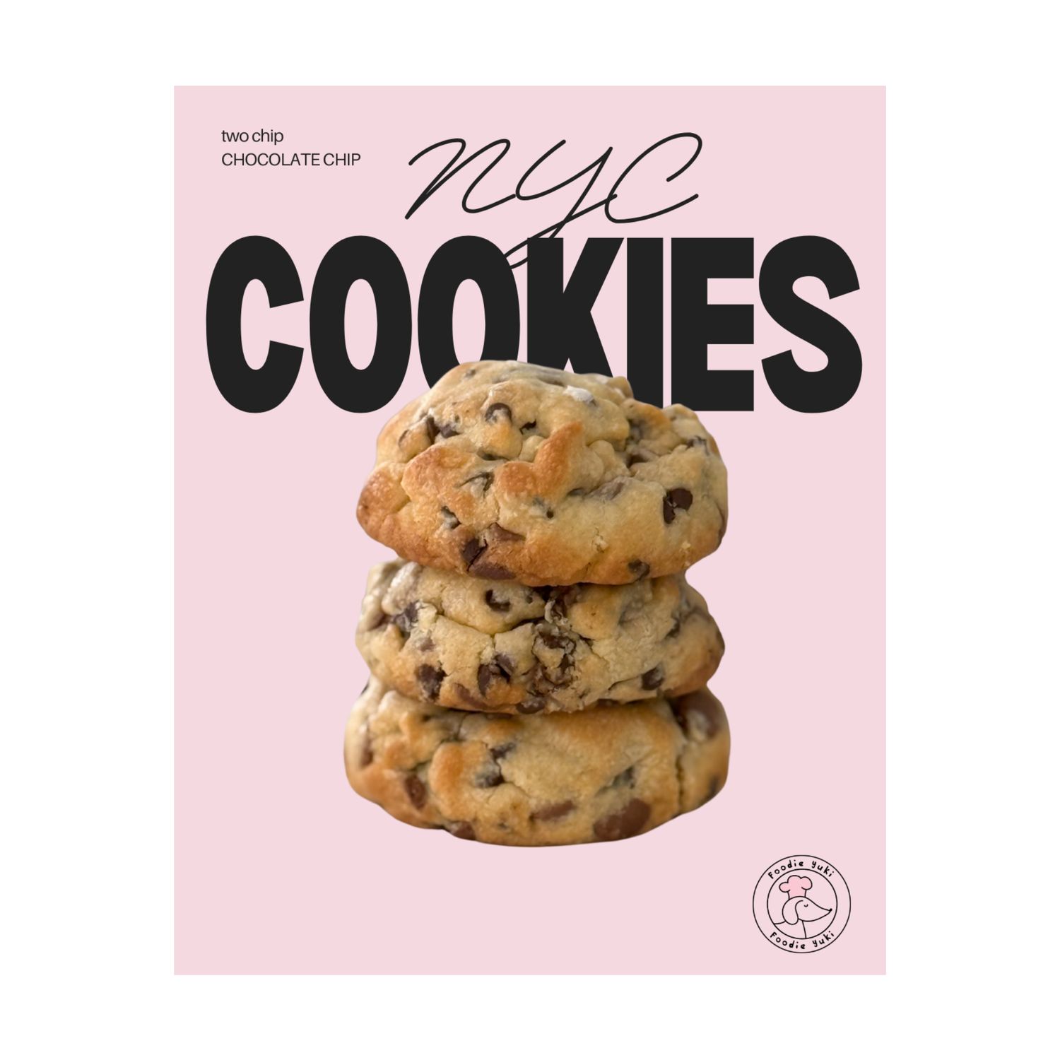 NYC COOKIES (two chip chocolate chip) Ricetta in italiano PDF