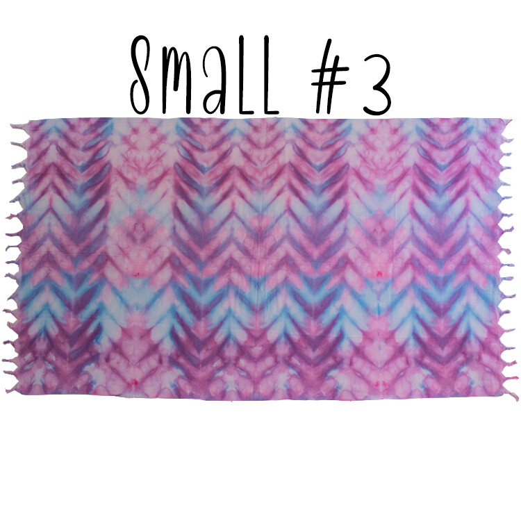 32"x62" ICE-DYED TURKISH SARONG-STYLE TOWELS